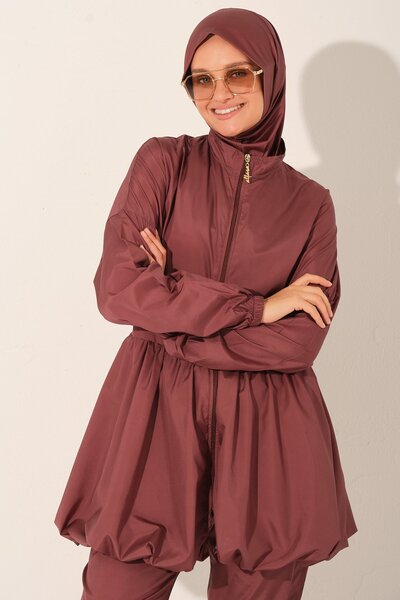 ALFASA Coco Balon Skirted Hijab Swimsuit - Alf26217