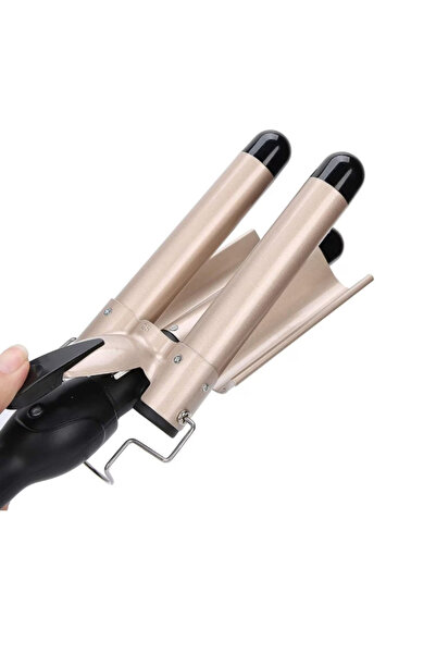 OEM Τριπλό Ψαλίδι για Μπούκλες - Επαγγελματικός Έλεγχος Θερμοκρασίας, Γρήγορο...