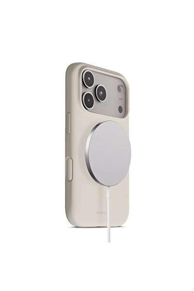 Crong Θήκη Color Cover MagSafe Πέτρινο Μπεζ iPhone 17 Pro Max