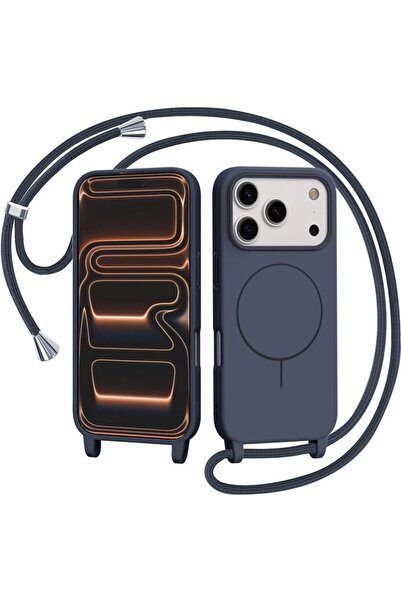 Orso Θήκη Soft Κορδόνι Magsafe Dark Blue iPhone 17 Pro
