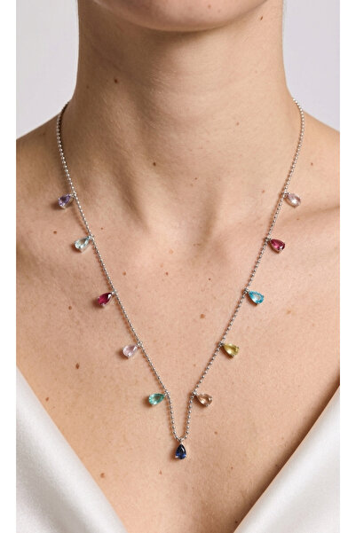 İris Jewelrys Çelik Liora Silver Kolye