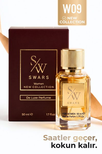 Swars Parfüm W09 Kadın Parfüm Çiçeksi Meyveli Edp 50 ML Kalıcı Mandalina Şeft...