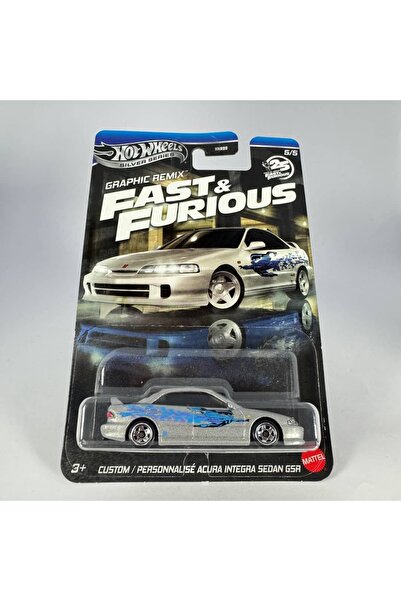 HOT WHEELS Custom / Personnalise Acura Integra Sedan GSR 1:64 Model Araba - S...