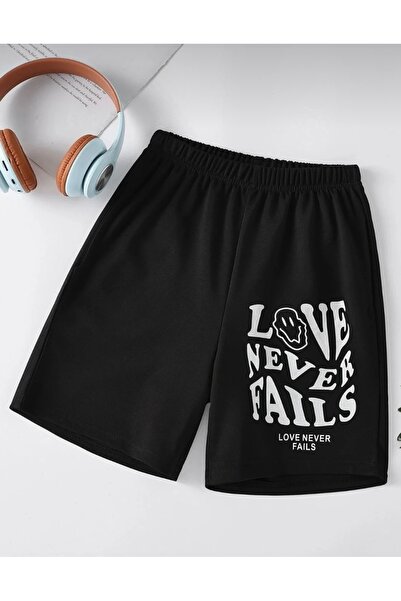 Topçu Şort unisex baskılı
