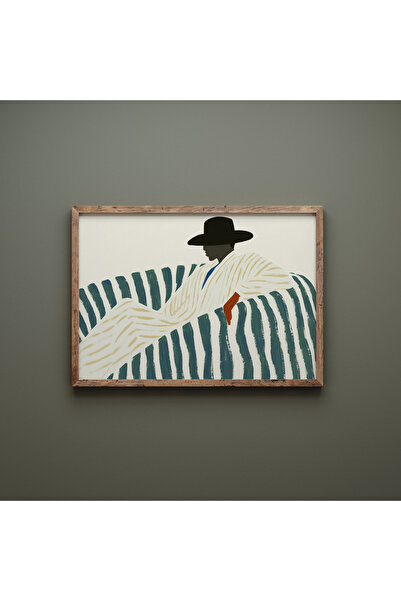 Atelier Mart Oblique Elegance Çerçevesiz Poster