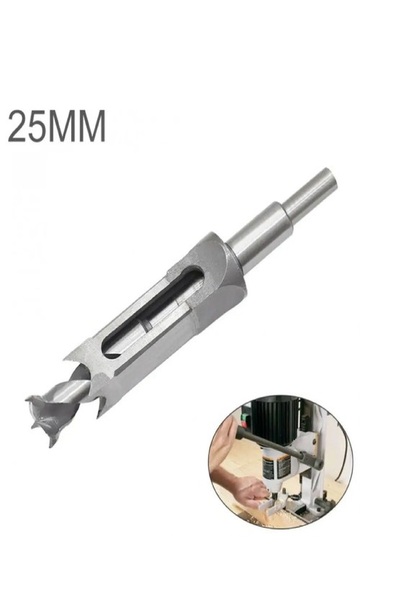 BGA 25mm Kare Delik Delme Matkap Ucu kare delik matkap ucu keski ahşap ağaç i...