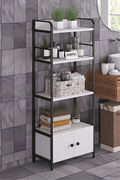 CEMRE EV DİZAYN Banyo Düzenleyici Mutfak Rafı Banyo Dolabı Çok Amaçlı Dolap 5...