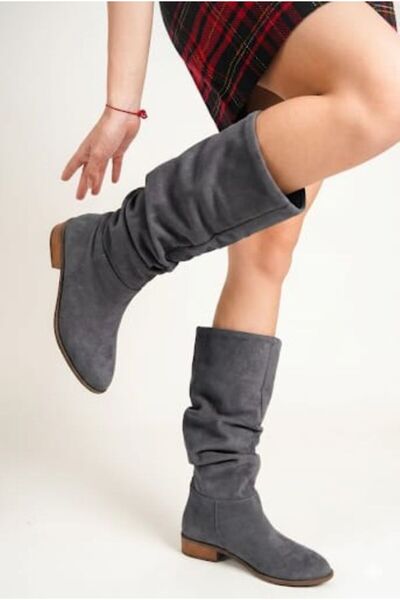 ÜNAL ÖZER ΓΥΝΑΙΚΕΙΑ ΓΚΡΙ ΣΟΥΕΤ ΜΠΟΤΑΚΙΑ ΚΑΘΗΜΕΡΙΝΗΣ ΧΡΗΣΗΣ ΜΕ ΦΟΥΣΚΩΤΗ ΣΟΥΗΔΙ...