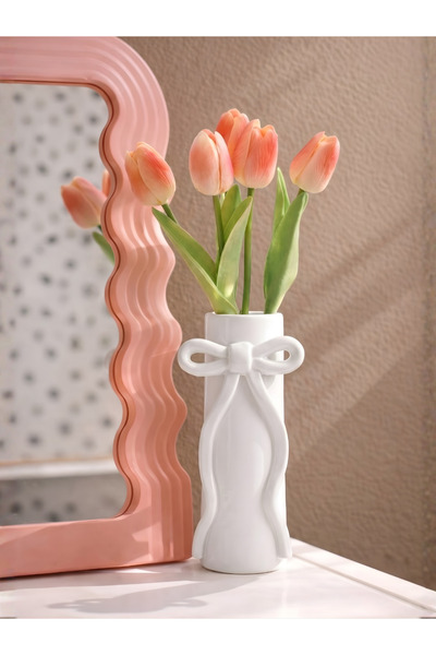 END Design Vază decorativă din bioplastice cu detaliu fundă 20cm – Obiect mod...