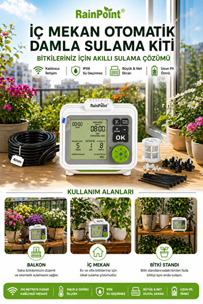 RAINPOINT İç Mekan Sulama Pompası Kiti