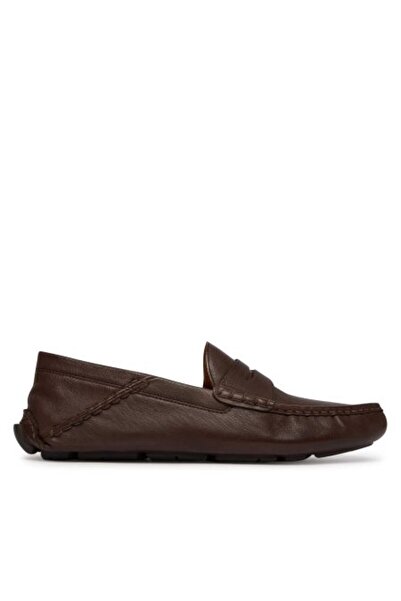 Polo Ralph Lauren Dark Brown Men's Leather Moccasins Anders