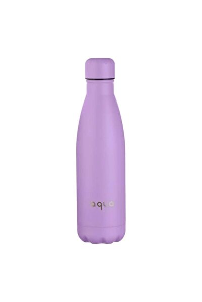 OEM Termos Lila Mat cu Imprimeu Aqua 500ml