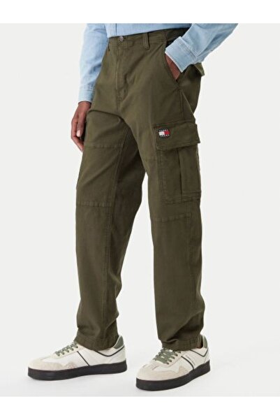 Tommy Hilfiger HAKİ ERKEK KARGO PANTOLON