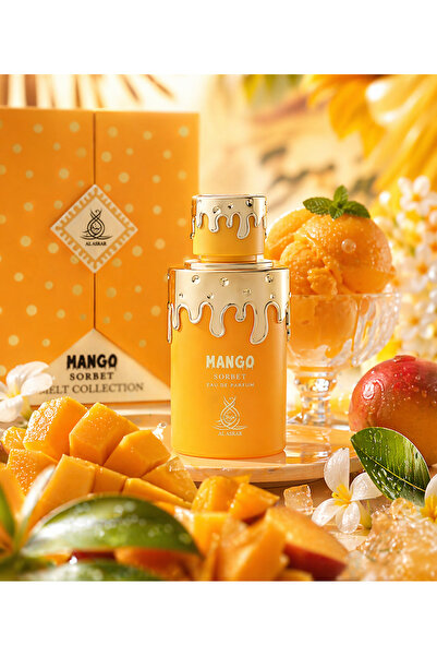 AL ASRAR Μάνγκο Σορμπέ Γκουρμάν, Αραβικό άρωμα, 100ml