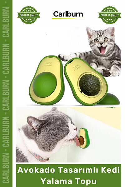 Carlburn # كرة عشبة القطط من Petshop، منظف أسنان طبيعي، كرة لعق القطط بتصميم ...