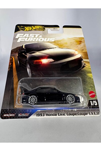 HOT WHEELS سيارة هوندا سيفيك كوبيه / كوبيه إي إكس إي جيه 1 طراز 1993 من سلسلة...