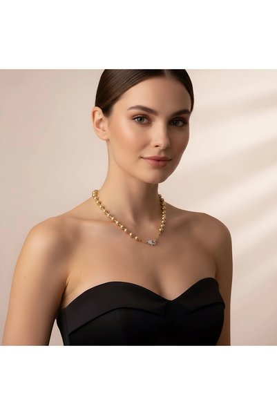 GOLDURA ATELIER Bonita Gold Necklace