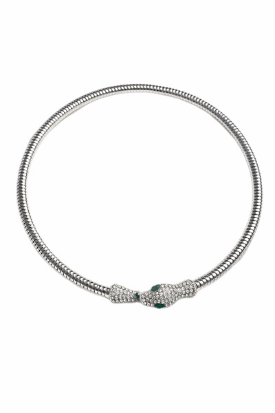 GOLDURA ATELIER Gothic Romance Silver Choker