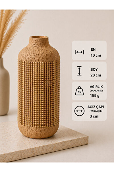 Baykuş Pazar Faro Modern Dekoratif Vazo – Minimal Tasarım Vazo, Renkli Vazo, ...