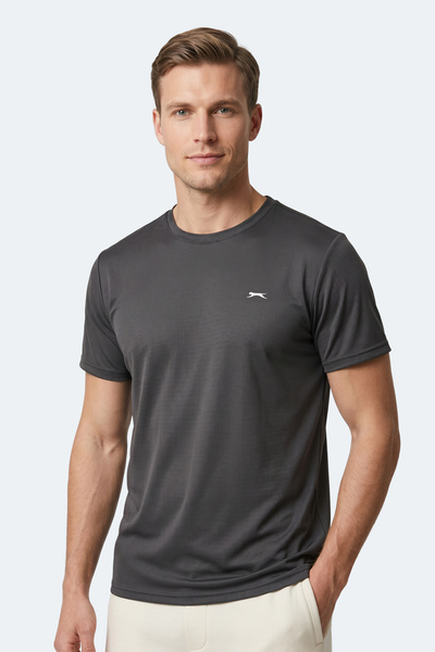 Slazenger Ανδρικό μπλουζάκι KAYDA σε σκούρο γκρι