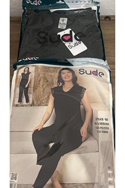 Sude P601-40 BAMBO JAPONE KOLLU PİJAMA TAKIMI