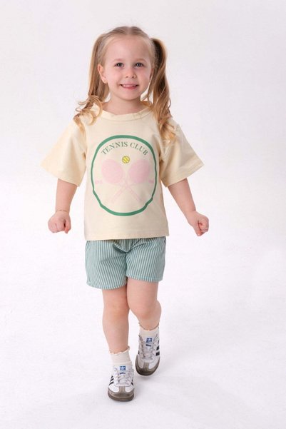 Sweet Luna Tennis Printed Double Set