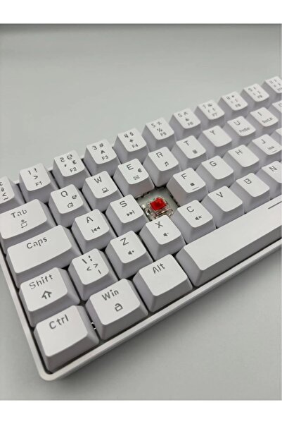 ATAsoft T60 Kırmızı Switch Mekanik Klavye Kablolu Gaming Driverli Oyuncu Klavyesi T60 Mini Q Klavye