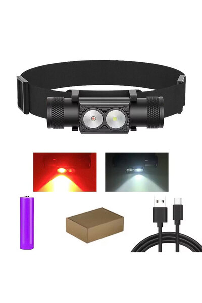 Choice3 2000mah Battery Newest LED Mini Headlamp High Power White Red Headlig...