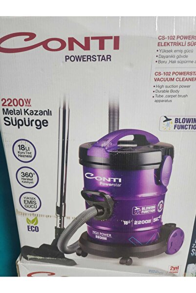 ozbience Güçlü ve hafif elektrikli süpürge, derinlemesine temizlik sağlar
