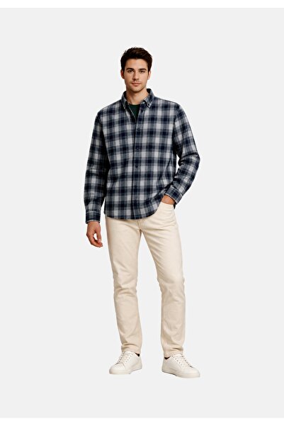 Jack & Jones Hemd Bluharvey Langarmhemd