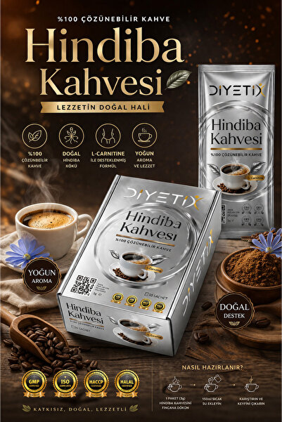 Diyetix Hindiba Kahve Iron Magic Form-Detoks Granül Kahvesi | L-Carnitine Hin...