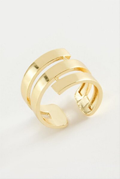 ZERO LAND Gldisptm Twisted Metal Ring - (83627) Silver Color