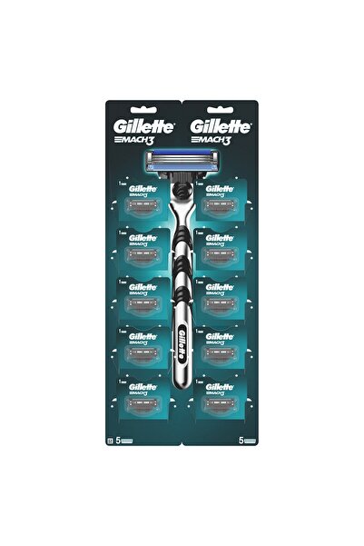 Gillette Mach3 card 10 buc, rezerva aparat de ras, 1 buc
