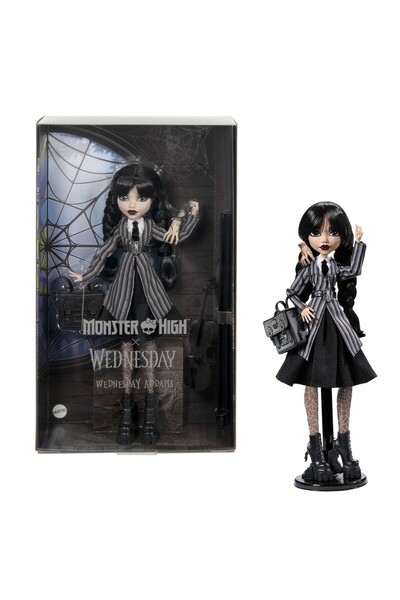 mattel MONSTER HIGH Кукла Уенздей Уенздей