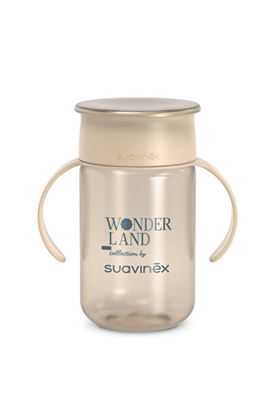 Suavinex 360 °   чаша против разливане, 340 мл, бежова, Wonder