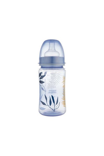 CANPOL Babies Biberon Anticolic Gat Larg 240Ml Pp Gold 35/240_blu