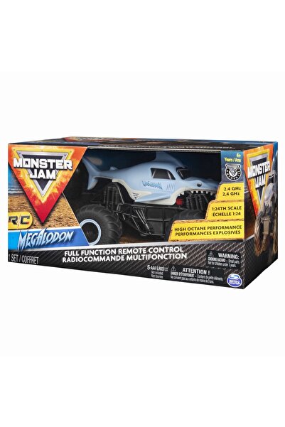 Spin Masters MONSTER JAM RC CAR MEGALODON 1:24