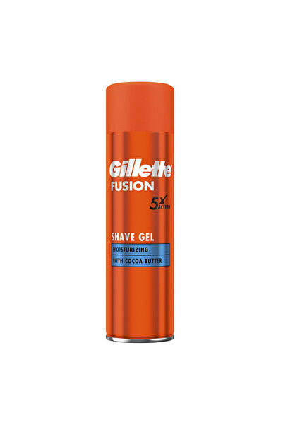 Gillette Fusion Moisturizing, shaving gel, for men, 200 ml