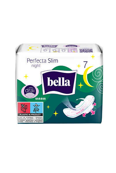 Bella Perfecta Night, absorbante igienice, subtiri, de noapte, 7 buc