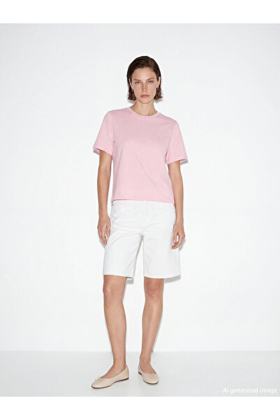 LC Waikiki Bermuda Fit Women's Jean Shorts