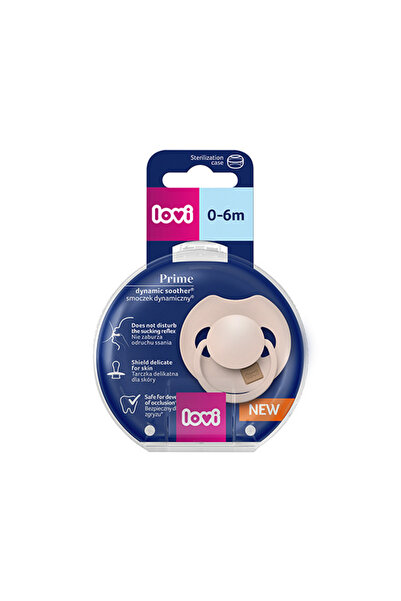 LOVI Suzeta silicon Dynamic PRIME Nude, 0-6M 1 buc - 34/404,