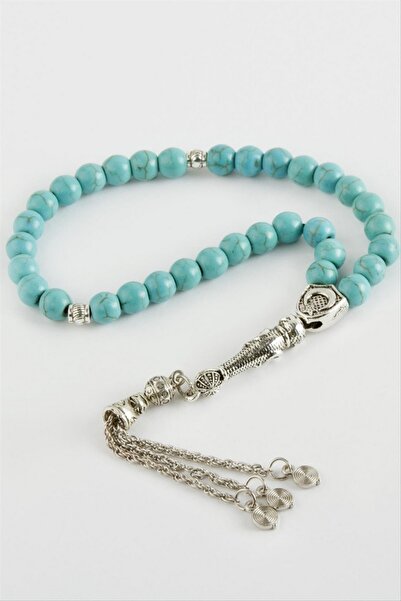ZERO LAND Gldisptm Turquoise Natural Stone Prayer Beads 6 mm (85122) - Turquoise