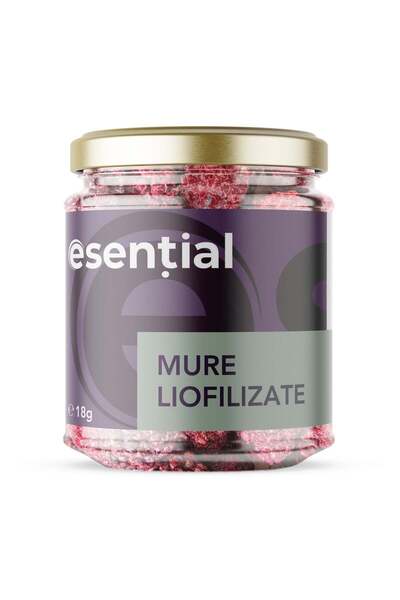 ESSENTİAL Λυοφιλοποιημένα μούρα, 18γρ. Απαραίτητο.