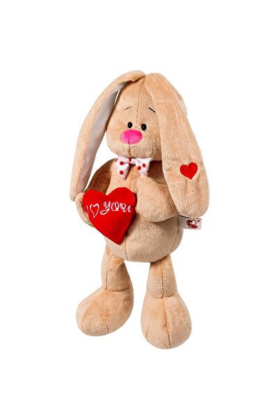 Generic PLUSH BUNNY WITH HEART 35CM