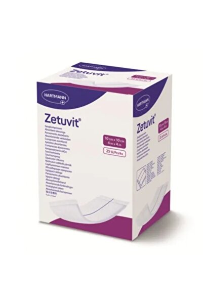 Hartmann Comprese absorbante Zetuvit, 10x10 cm, 25 bucati,