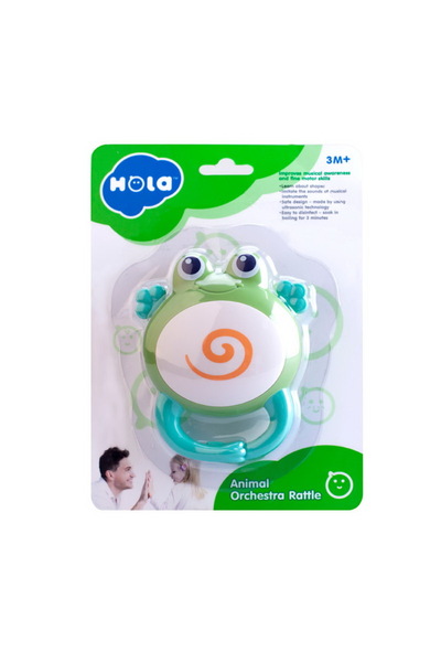 Generic Играчка дрънкалка с жаба