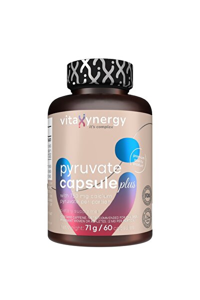 VITAXYNERGY Пируват плюс, хранителна добавка, 60 капсули, 1 бр.