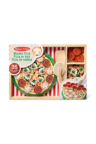 Spin Masters MELISSA AND DOUG WOODEN PIZZA PARTY PLAYSET