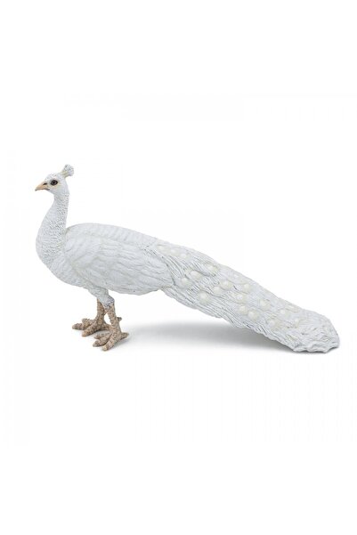 Papo WHITE PEACOCK FIGURINE