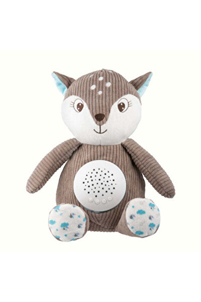 CANPOL Babies Soft Toy Fawn - Projector and Music Box 3 in 1 -77/206_Brow